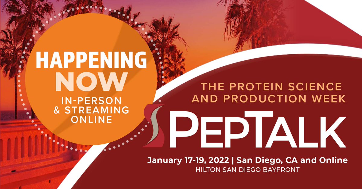 PepTalk: The Protein Science and Production Week tweet media