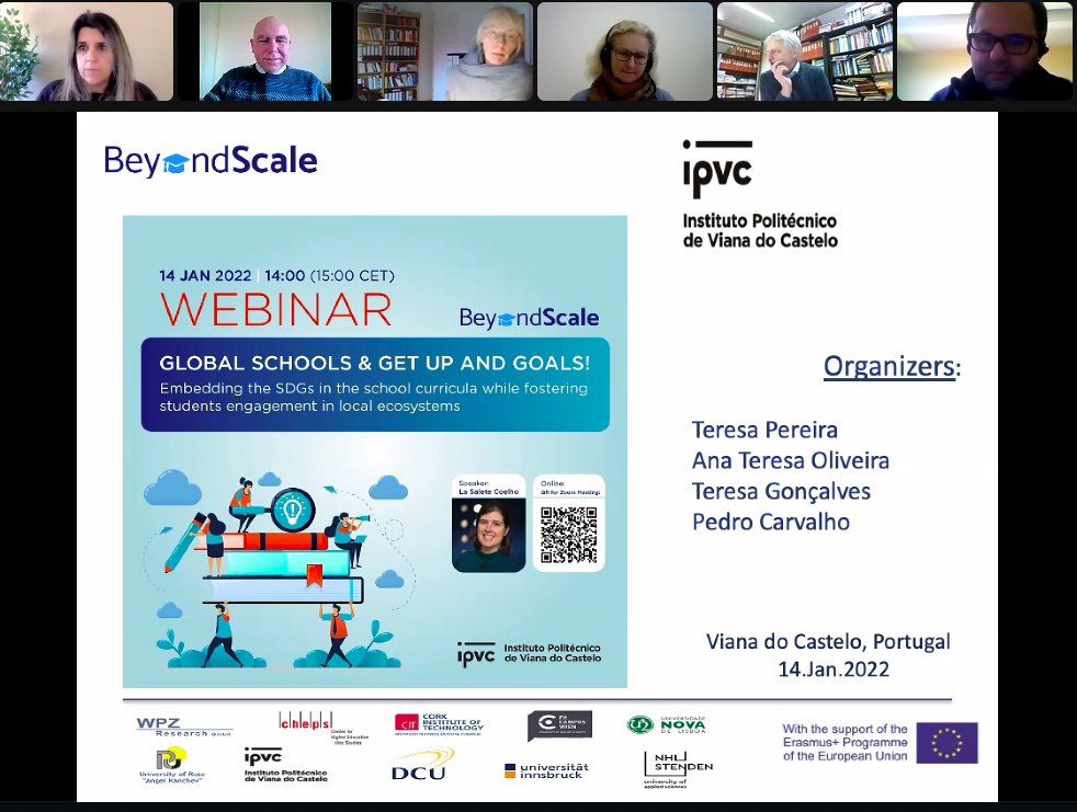 BeyondScale_EU's tweet image. ✅We are LIVE with our webinar "Global Schools &amp;amp; Get Up and Goals"! @ipvc_twit @HEInnovate @EU_Commission @WPZResearch @BeyondScale_DCU 
 #beyondscale #globalschools #ipvc
Join us:videoconf-colibri.zoom.us/w/86315422982?…