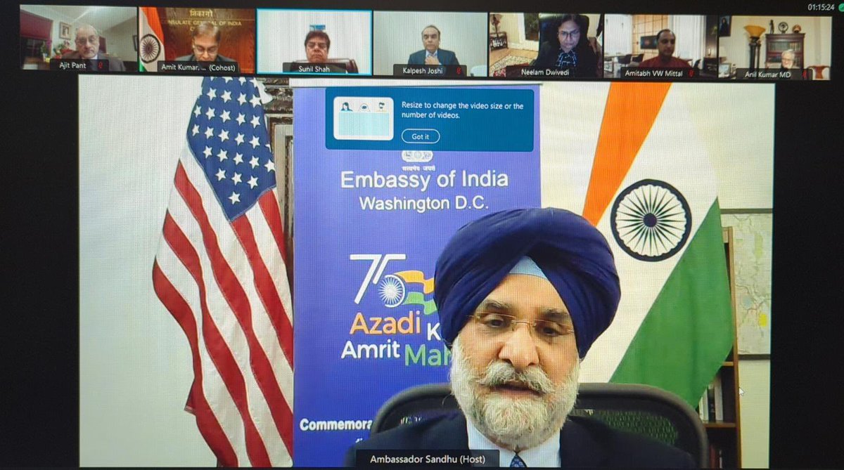 Taranjit Singh Sandhu tweet media