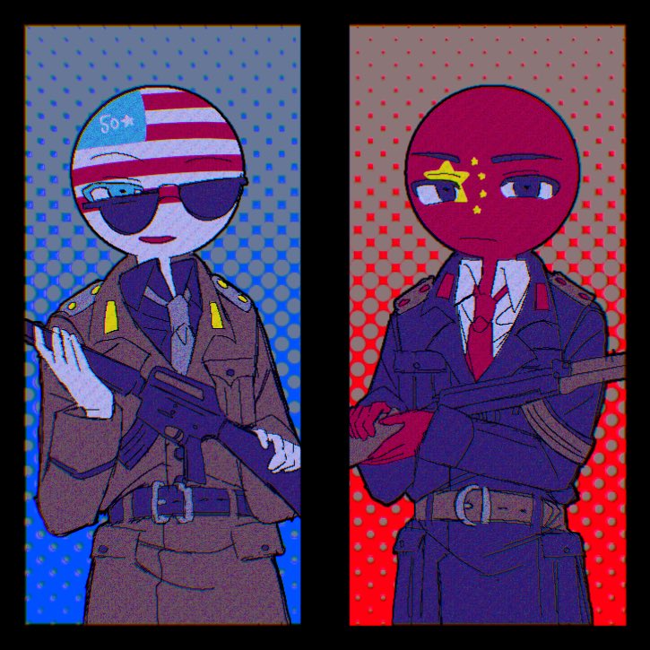 #CountryHumans
自由　　　理想