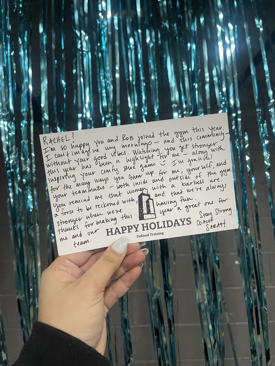 Thank you Defined Training for being #morethanagym