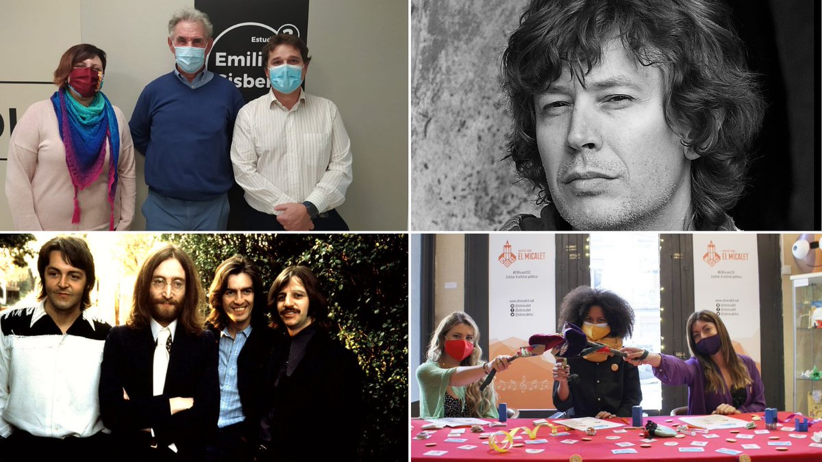 ProxParadaAPunt's tweet photo. De 15:30 a 19:30 h:

🔭 Tertúlia científica @AnaBayes @jmmulet #JonMarcaide
🍁 CBD
📺 Zàping
🎙️ Joan Bodí, director de cine
📀 Dia Mundial dels Beatles @vorocontreras
⭐ Les Magues de Gener @Smulayali @beamudlucia #DanielaRequena 
😂 @caroltomascomic
🍒 @zemolins https://t.co/mouCFbhJLk
