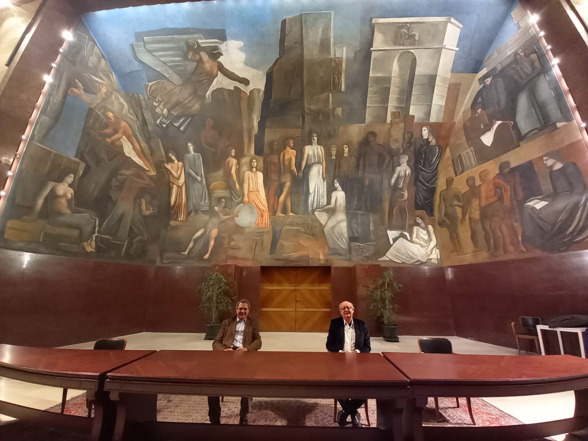 Back to work for #INQUARoma2023 with the <a href="/INQUA/">INQUA</a> president! Expect some news very soon!