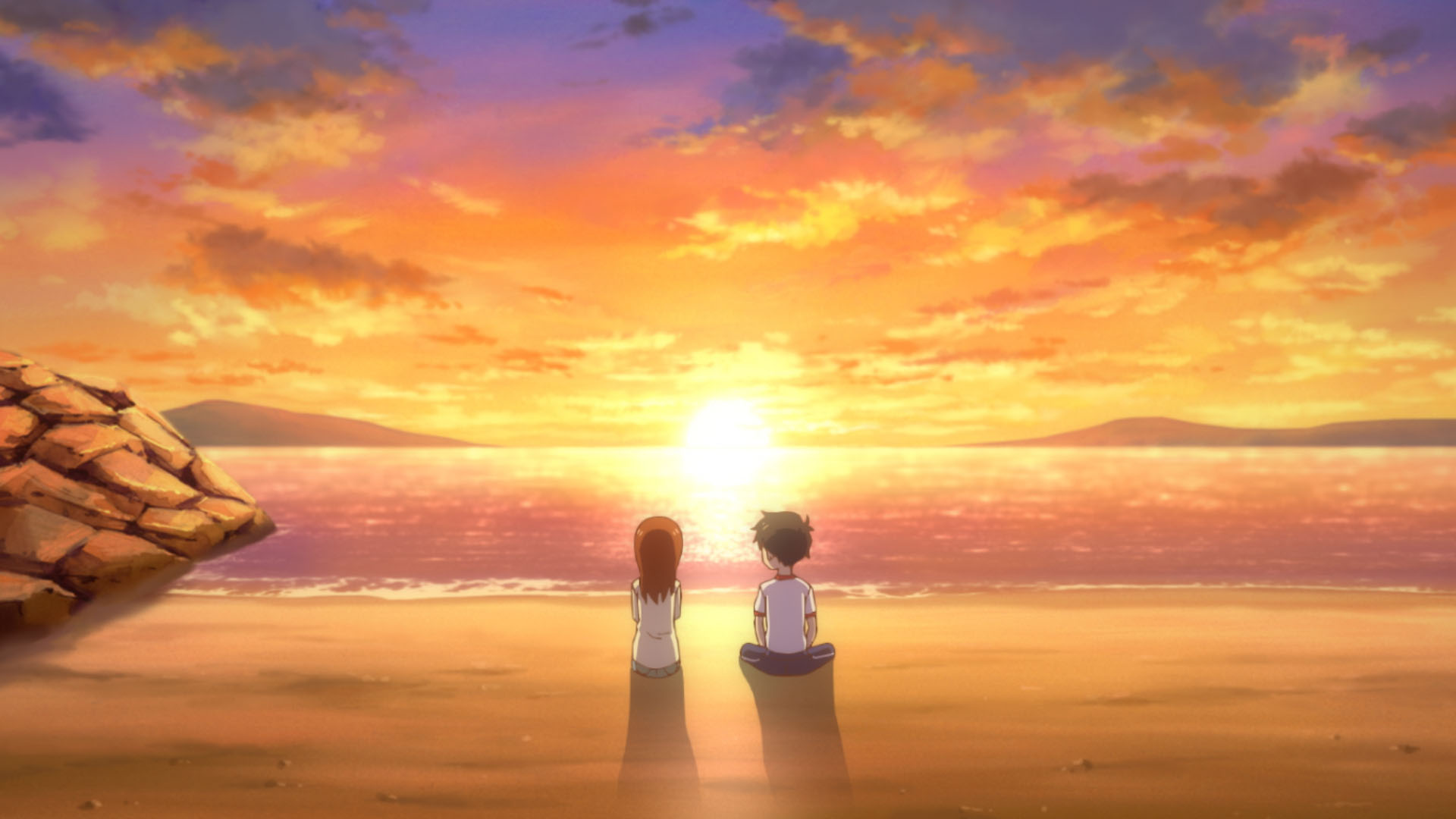 アニメ からかい上手の高木さん 公式 第2話ご視聴ありがとうございました 夕日で顔が赤くなるのにはご注意を それではまた来週 次回は15分遅れの25 40スタートです 高木さんめ T Co Dzehch5ahi Twitter