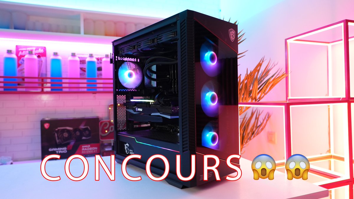 MSI France (@msifrance) on Twitter photo Arrêtez tout 😱 4000€ de matos pour fêter la nouvelle année avec DiscoverID
✅ RT & Follow <a href="/msifrance/">MSI France</a> <a href="/DiscoverID1/">DiscoverID</a>
✅ Découvre le setup ici : youtu.be/_lnDdxbrRF8
✅ Joue sur le gleam gleam.io/xMWsi/fr-msi-x…
🍀 TAS : 30/01 Arrêtez tout 😱 4000€ de matos pour fêter la nouvelle année avec DiscoverID
✅ RT & Follow <a href="/msifrance/">MSI France</a> <a href="/DiscoverID1/">DiscoverID</a>
✅ Découvre le setup ici : youtu.be/_lnDdxbrRF8
✅ Joue sur le gleam gleam.io/xMWsi/fr-msi-x…
🍀 TAS : 30/01