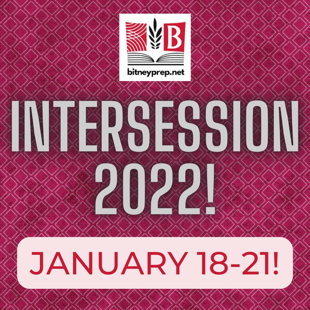 bitney_prep's tweet image. INTERSESSION at Bitney Prep is when we take a break, learn new things, and have some fun!
