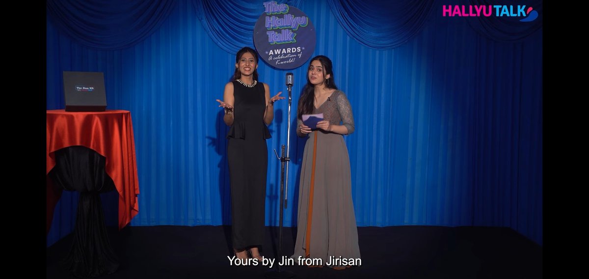 JIN PRINT ⛰️🐟 on Twitter: "#Yours by #JIN won the BEST OST OF THE YEAR 2021 at the Hallyu Talk Award! ✨ CONGRATULATIONS JIN, OUR SILVER VOCALIST! 👑 BEST OST YOURS #YoursBestOST2021