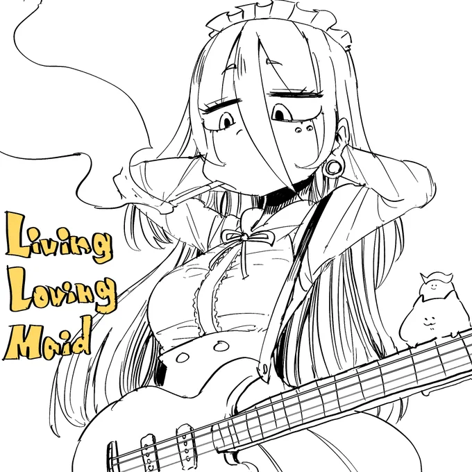 きょうの線画です🍣 