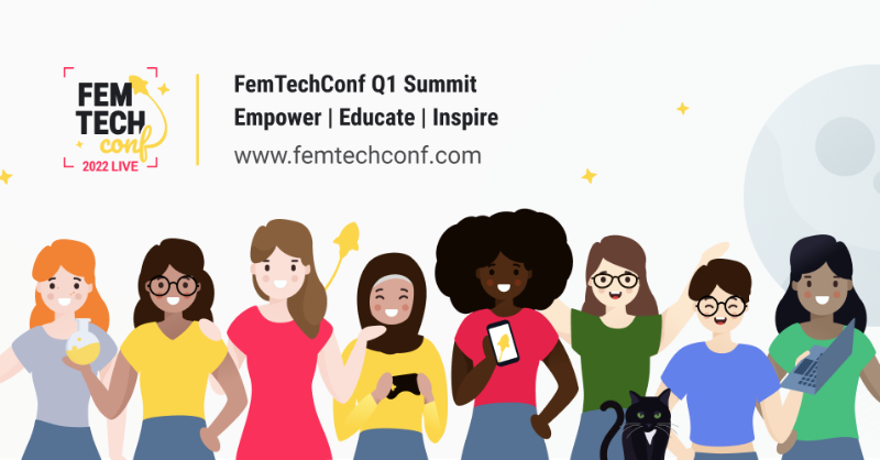 femtechconf's tweet photo. Excited to announce #FemTechConf Q1 Summit 18-19 March
✳️ 25,000 #WomeninTech + Allies from across 🌎
🎤 35 Amazing Speakers from Delivery Hero, Heinz, Oracle +more
🎟️ Tickets: https://t.co/PfLmMDz8Gd
✳️ Sponsor: partnerships@femtechconf.com

RT to Support ❤️
#coding #100devs