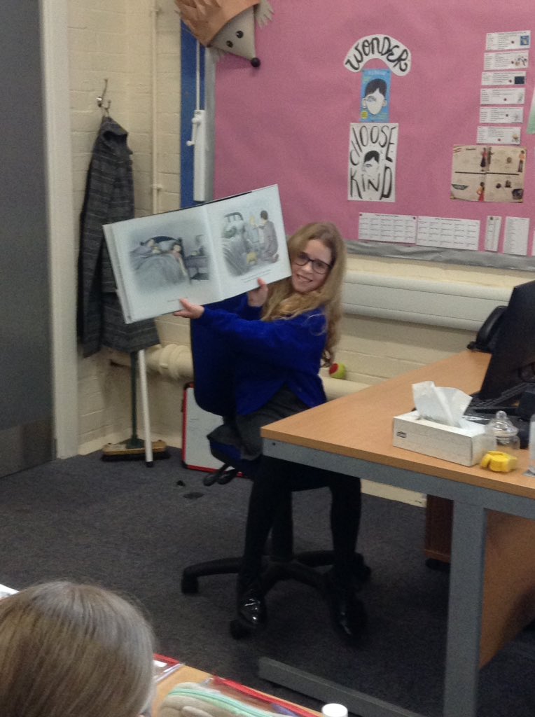 latimerprimary's tweet image. Miss McLean has been out of a job this afternoon - we had someone new reading to #ClassSM! Thank you to Isla for bringing in her fantastic book that links to our Space topic and for being brave to sit and read it to us all. #LatimerReading #WeLoveToRead