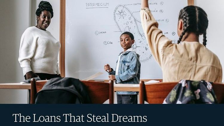 TFANewMexico's tweet photo. Carlos Outten, Metro Atlanta '19 — a recipient of Robert F. Smith's landmark donation to Morehouse College’s class of 2019 — offers perspective on how student loans deter millennials from pursuing their aspirations and careers of service, like teaching: https://t.co/CWMHlWj1yq https://t.co/GEJIV7hh1G