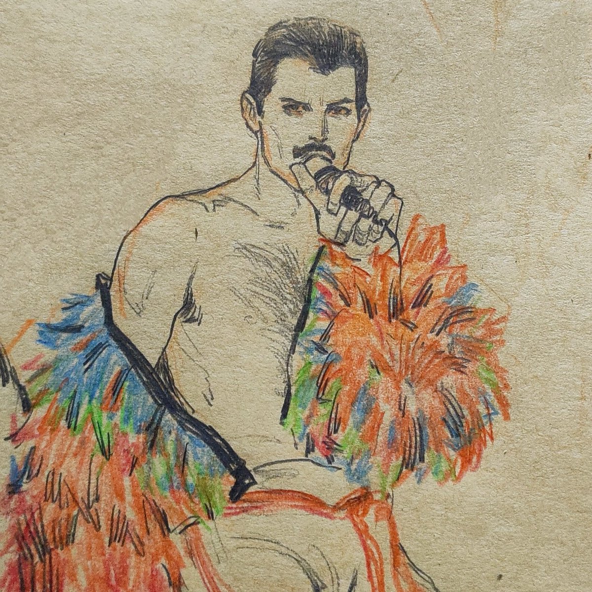 先补最近的一次档

#FreddieMercury