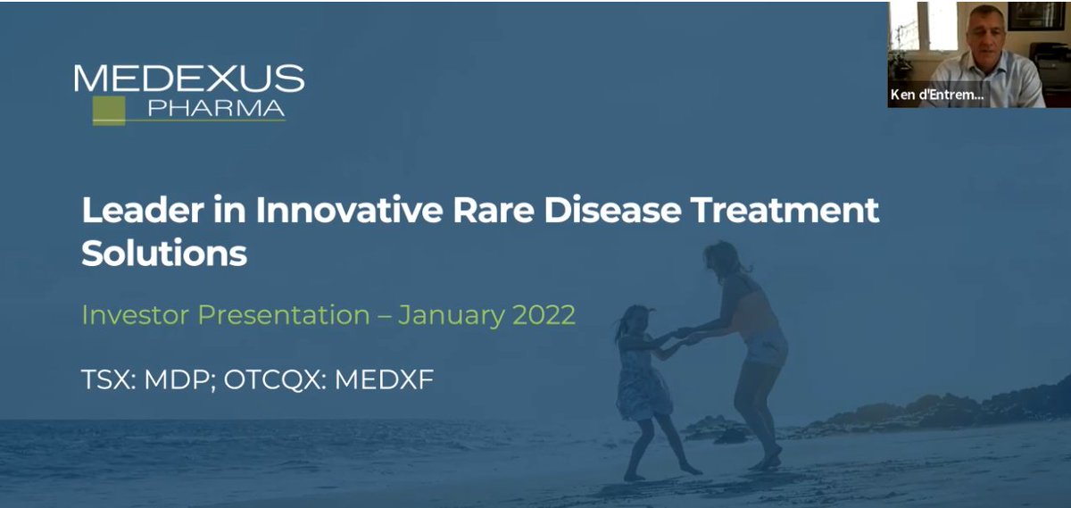 MedexusInc's tweet photo. Earlier this week, #Medexus CEO Ken d’Entremont, and CFO Marcel Konrad presented at the @HCWCO BioConnect 2022 Conference to share recent updates and next steps for 2022.
Watch the official replay here: https://t.co/mZv5JDQmqh https://t.co/Bf6sUeteFF