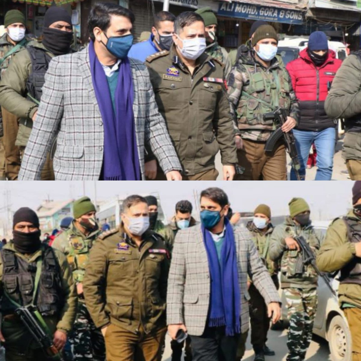 ddprsrinagar's tweet photo. DC Srinagar inspects City markets to check CAB enforcement
Several business establishments sealed for violating Covid-19 guidelines/ SOPs
@diprjk
@srinagaradmin https://t.co/cWbY3pTZ3x