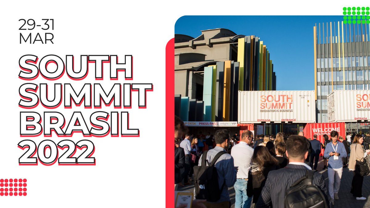 O South Summit, um dos maiores encontros globais da atualidade, chegou ao Brasil! 🚀✨ Saiba mais em: southsummit.co/brazil

#SouthSummitBrasil