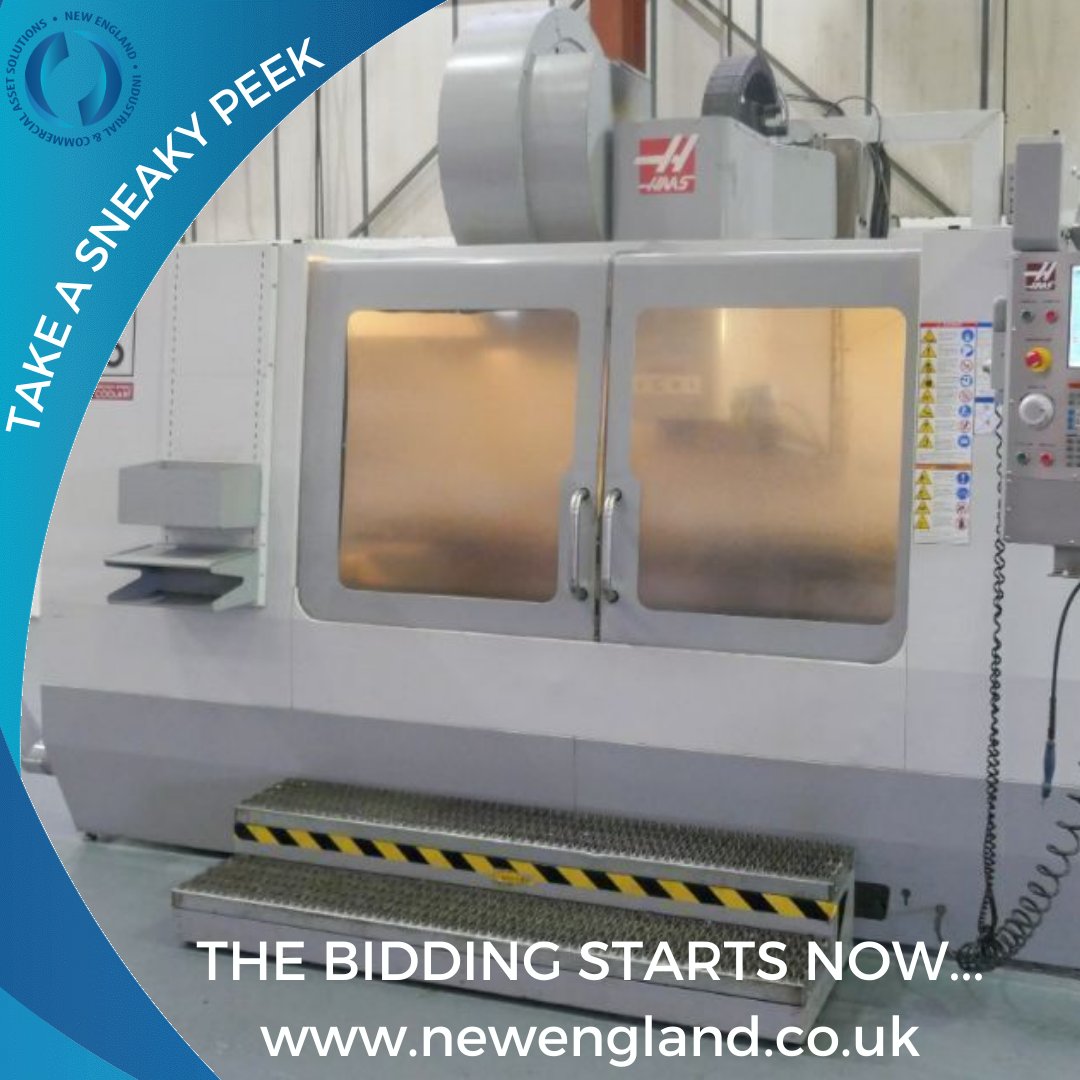 newenglandmach's tweet photo. Beautiful Machines ready to bid on now. Go to our current auction page at https://t.co/9ORGeufpJj 
#cncmachining #machines #ukmfg #engineering #ukeng #haas #agie #cncmachines https://t.co/5AFr8EUGR2