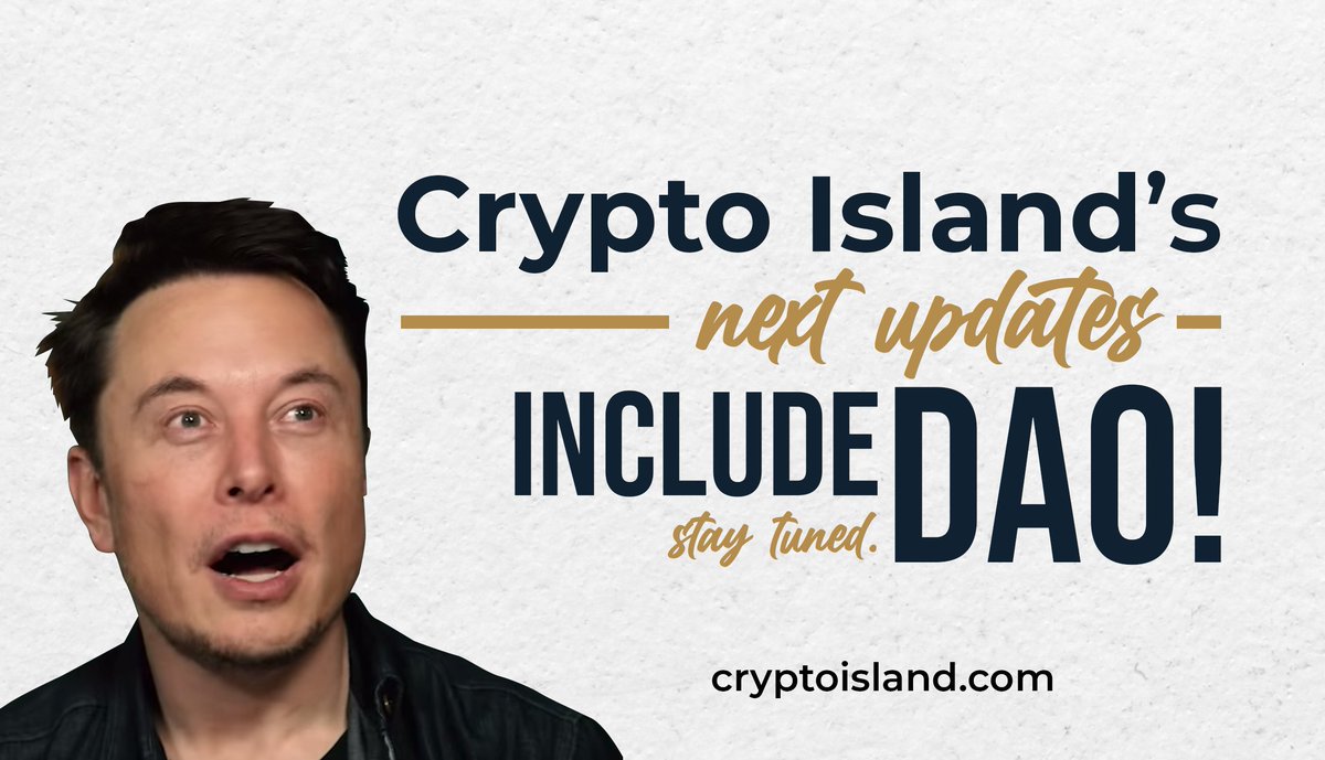 cisla333's tweet photo. @zerohedge If others prevent you from buying $CISLA, someday those who don't believe in you will tell everyone that they should have actually listened to you.

📢 CRYPTO ISLAND DAO IS COMING‼️‼️

 #CryptoIsland #Cisla #cryptocurrency #BSCGem #Cisla1000x #CryptoislandDAO #privateisland #BTC https://t.co/GbxrZHXhUA
