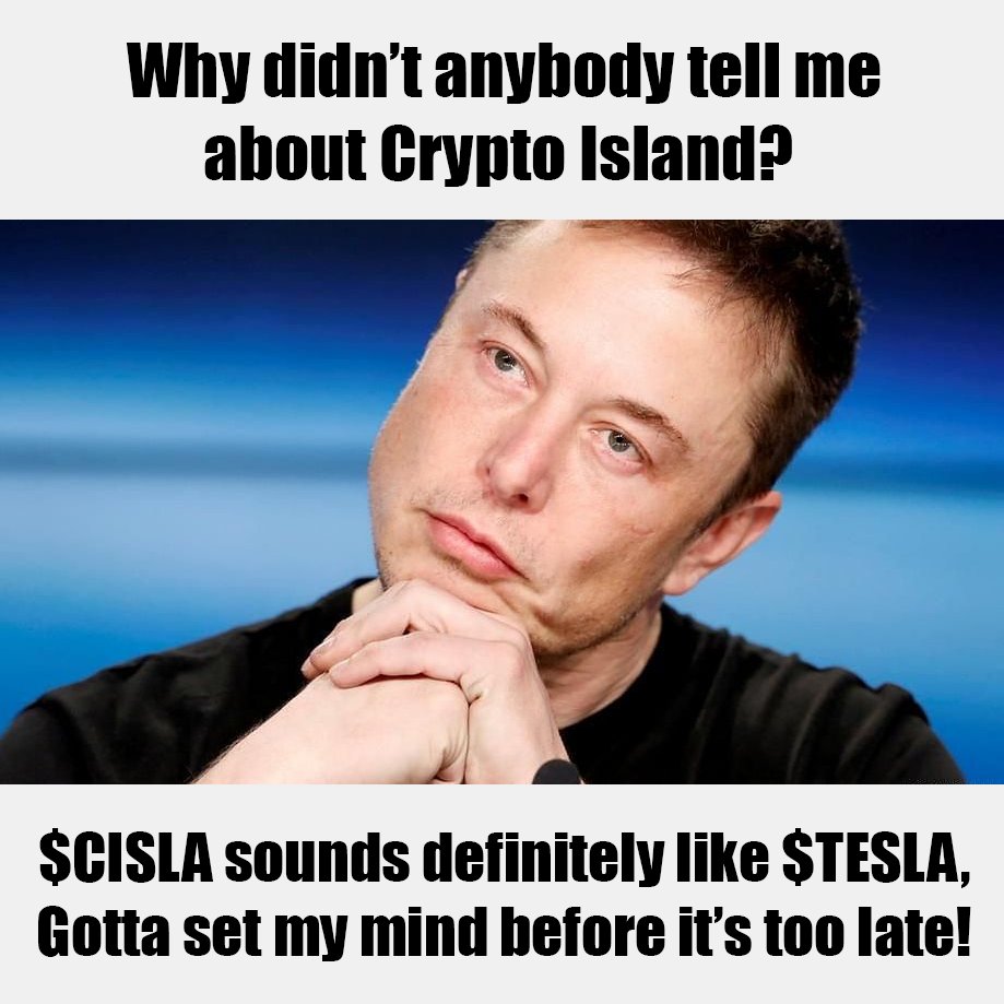 cisla333's tweet photo. @zerohedge The #CryptoIslandDAO is set to revolutionize the crypto world, allowing us to live a good life on an island with infinite potentials!

💥CISLA is all set to enter a bullish phase!

#Cryptoisland #CISLA #BSCGem #BNB https://t.co/xdsUUxKR60