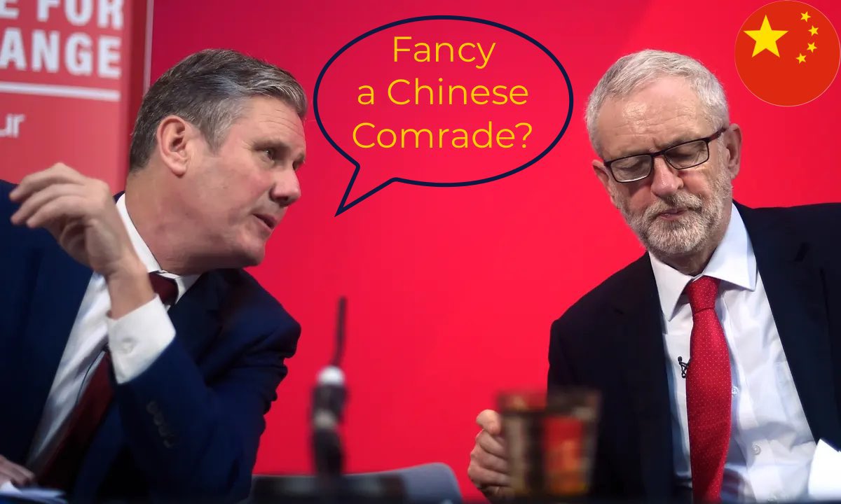 jamesdeeganMC's tweet photo. We have Labour outraged that while @BorisJohnson was at Checkers he’s responsible for a party 

But @Keir_Starmer didn’t know @BarryGardiner was getting $$$$$$$$ from a #ChineseSpy 
Mind you neither did Barry 😂 https://t.co/f9mqqcbPMT