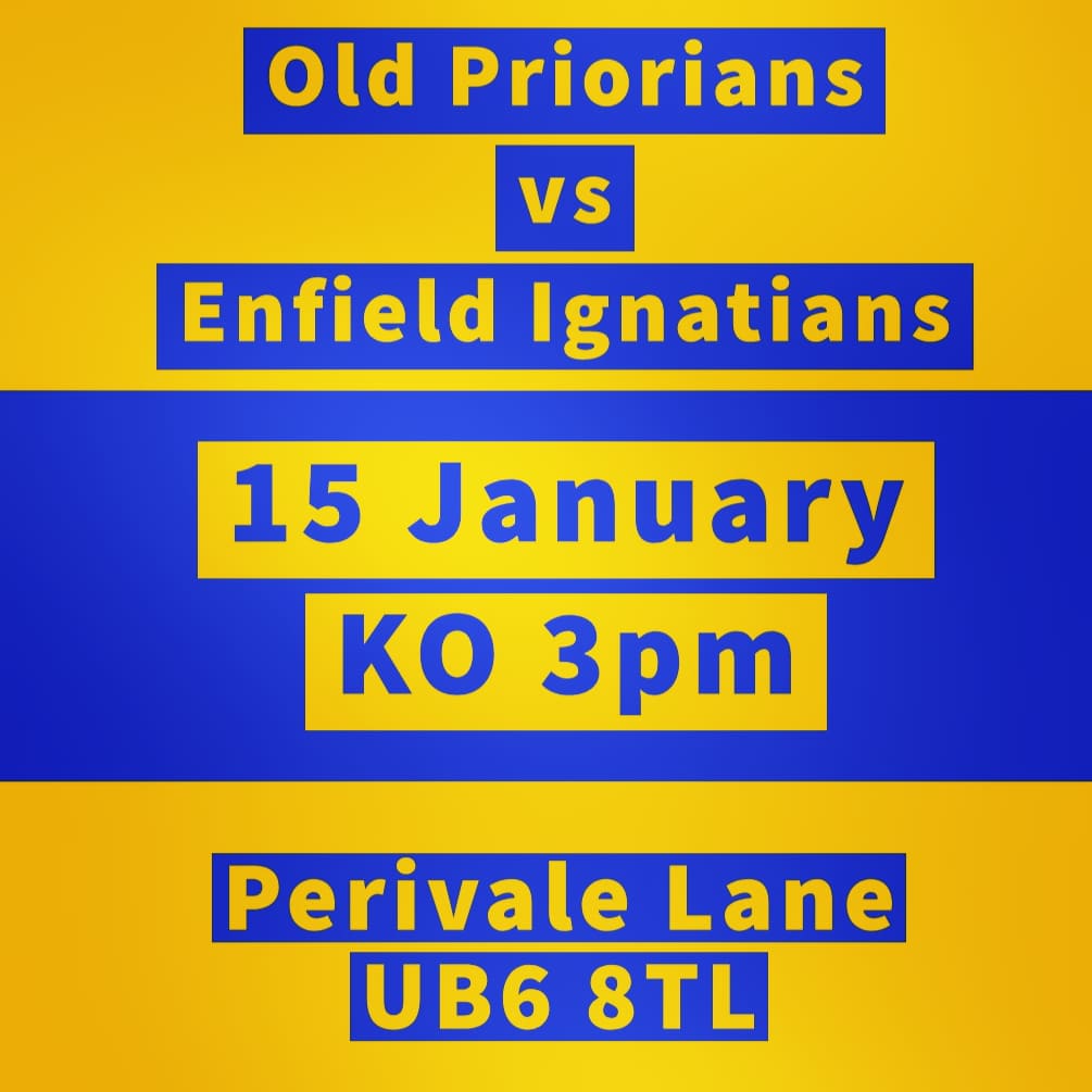 EIRFCDodo's tweet photo. Saturday 15 January:
Old Priorians vs EIRFC 1st XV (A)
KO 3pm
EIRFC Dev XVΒ vs @HertfordRFC (H)
KO 2pm
Supporters welcome! π΅π‘ π π»
#eirfc #eirfcfamily #enfield #londonrugby #northlondonrugby #northlondon #middlesexrugby #grassrootsrugby https://t.co/tR9shQOhvv