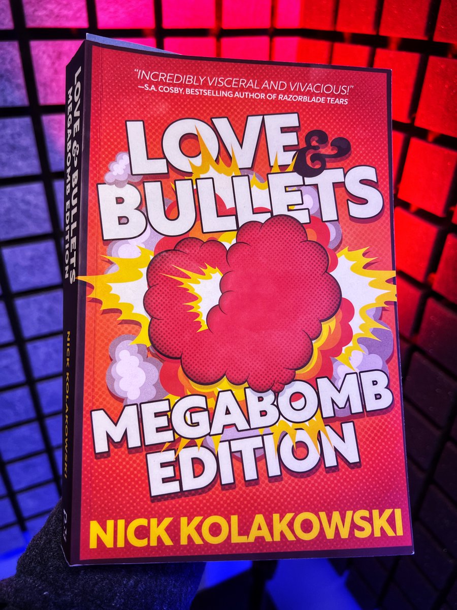 TheThrillerZone's tweet photo. Coming 1.17: I share #LoveAndBullets from the soon-to-be legendary @nkolakowski. Hell yeah you can use expletives like #BOOM & #BANG & #WOW when you read a book @blacklionking73 calls "Visceral & Vivacious!" Don't miss my #SpecialMondayEdition of https://t.co/wCd1IXyGZH #podcast https://t.co/lZdDFJETxH