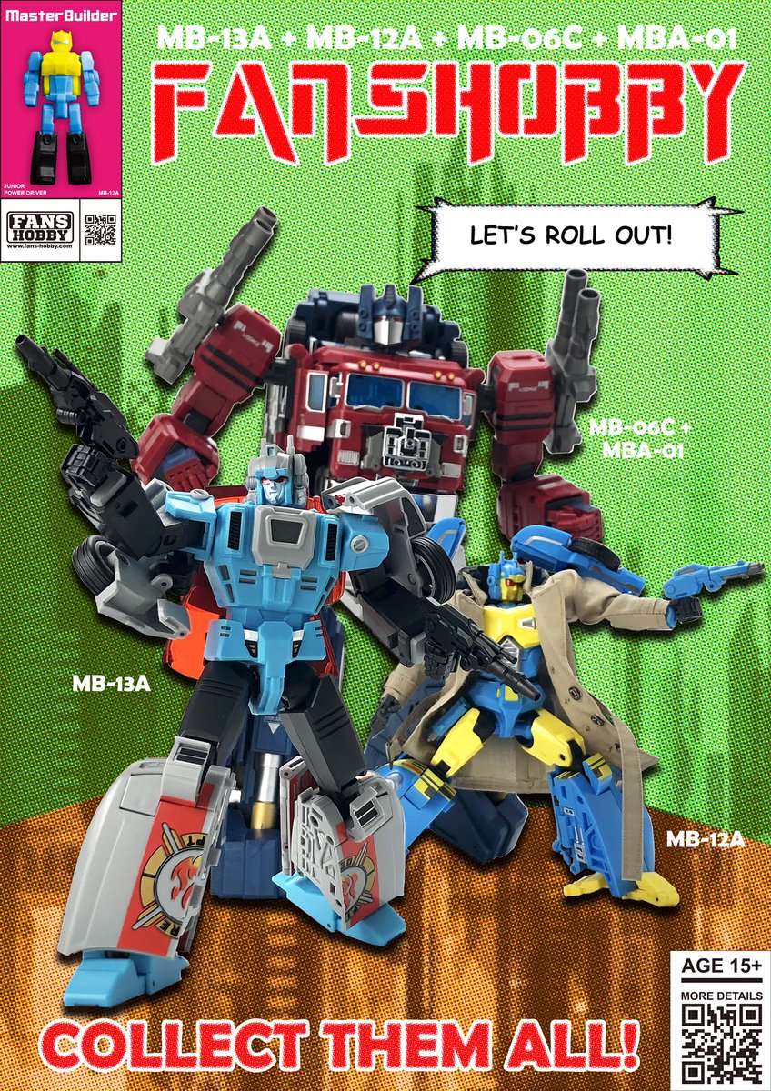 fans_hobby's tweet image. Comics time🎉🎉

#fanshobby #thirdpartytransformers #powerbaser #ginrai #masterforce #powermaster #redbuzzer #siren #nitewalker #nightbeat #juniorheadmasters