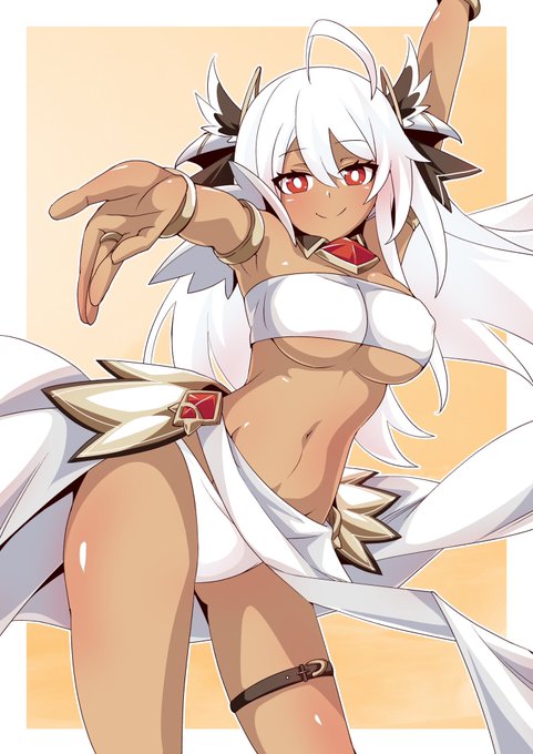 ティニアの舞 その1
#画デテル #ガデテル  
#ガーディアンテイルズ 