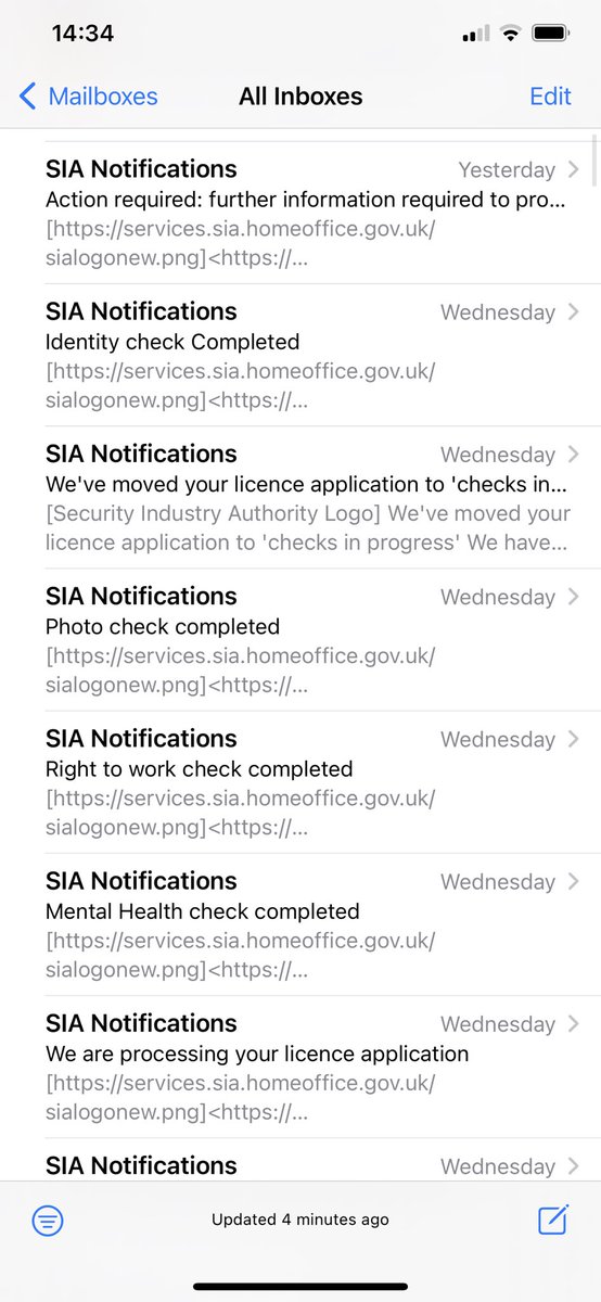 You know that feeling when you don’t talk to a friend for a while then you send one message and you then get inundated with messages from them? Yeah? That is how I feel with the SIA right now… in 3 days I have had 15 emails from them!