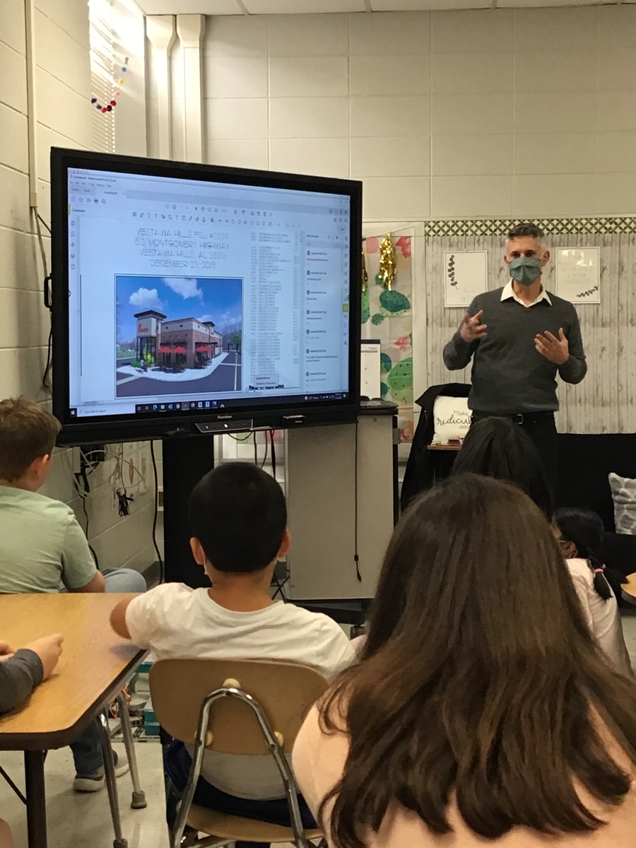 VHEWwhiddon's tweet photo. We loved having Mr. DiRusso share some of his project designs and hear about his experiences as an architect. https://t.co/E77byUK1wP
