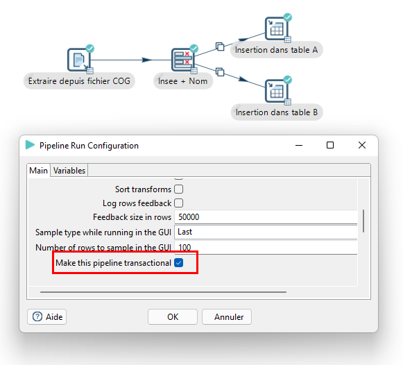 cedricdarbon's tweet photo. Belle nouveauté de #ApacheHop : la gestion des transactions pour les #pipelines et #workflows. Terminé   la mise en œuvre de mécanismes de purge quand le plantage SQL avait lieu après que toutes les autres étapes situées en amont aient été journées avec succès. Belle avancée ! https://t.co/C9NkNlXeSb