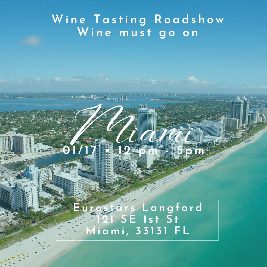 ApvsaMontreal's tweet photo. Wine Must Go On will be on Monday 01/17 in Miami. Importers, join us to source new wine. 🍷
Haven't registered yet ? Do it here : https://t.co/Rd7MOQIbcG or use the QRc.
#WineTrade #B2B #WineImports #Roadshow #APVSA #Winemakers #Importer #WineBuyer #Miami #Florida https://t.co/B6pqDJlIX1