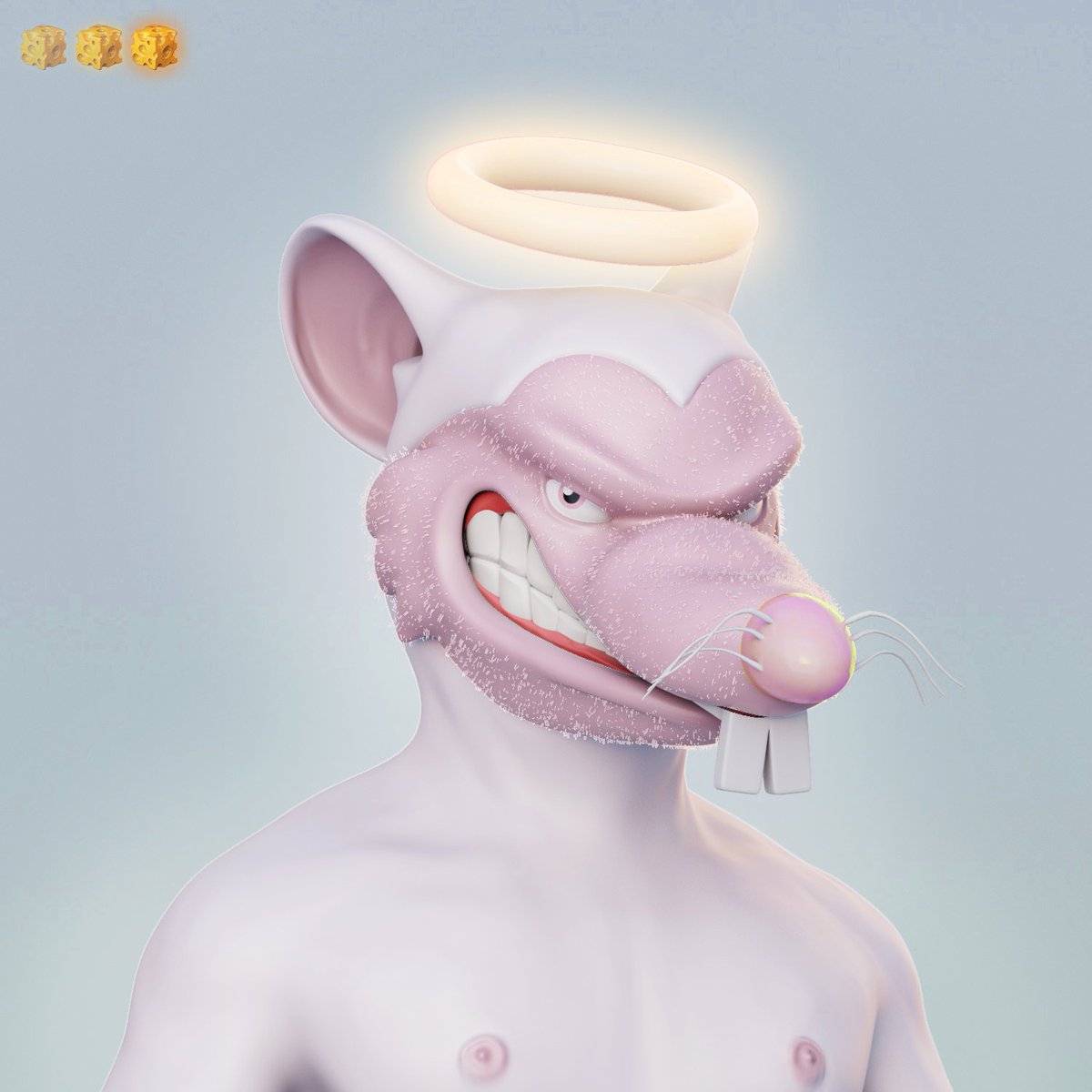 PaulieAussie's tweet photo. @RatSolBastards My sexy Angel, staking for cheese to mint a sexy Waifu, then make a beautiful baby. #Ratelles https://t.co/YVlo1WXLhE