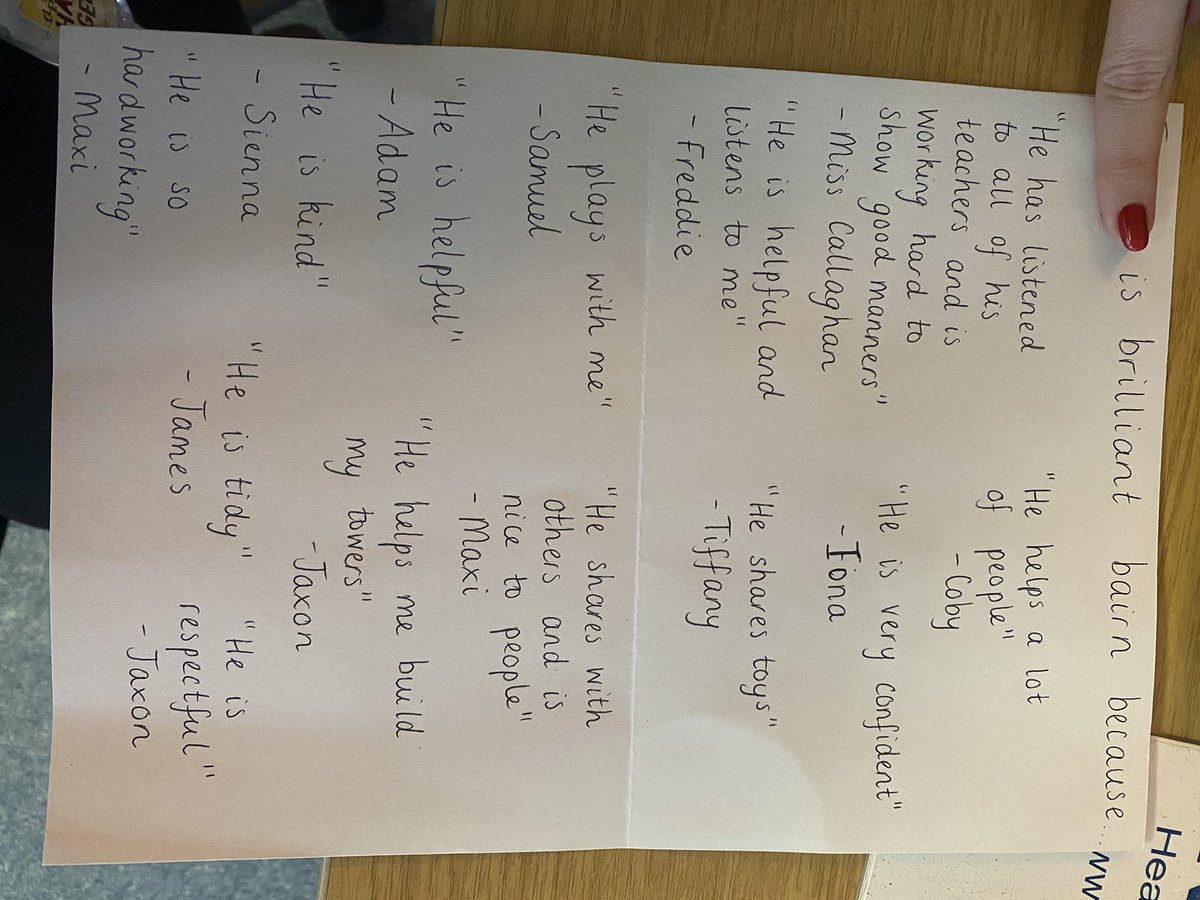 MissRCallaghan's tweet photo. F has worked very hard this week to become our new brilliant bairn! 🌈🌟 https://t.co/RBb0Fbzsi7