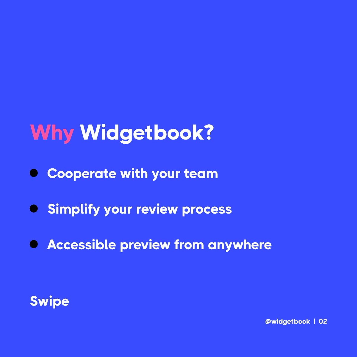 widgetbook_io's tweet image. 𝐖𝐢𝐝𝐠𝐞𝐭𝐛𝐨𝐨𝐤 𝐂𝐥𝐨𝐮𝐝 𝐢𝐬 𝐥𝐢𝐯𝐞 🚀
🎯 Collaborate with your team.
🎯 Simplify the review process
🎯 Accessible preview from anywhere
Check the link: bit.ly/33xjAy4
#flutter #flutterapprentice #flutterdev #dart #programming #dev #appdev #dart #app