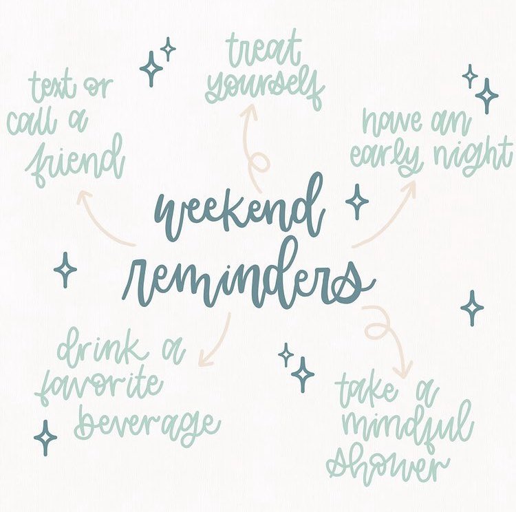 holdontildawn's tweet photo. Take care of yourself this weekend π¦ #selfcare #weekendreminders #MentalHealthMatters https://t.co/hi8HdNWbYB