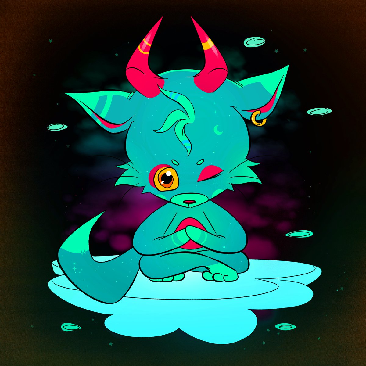 GirlWhoShivers's tweet photo. Hypno-Pet #180 has been born! This is Mindful Foxxy, and they belong to @smileycreatures :) https://t.co/wUGwXaLaLj