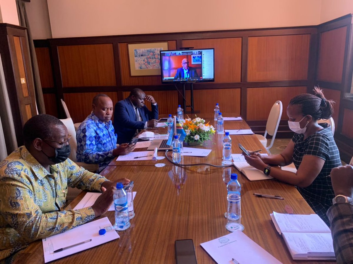 Chaired a follow-up meeting on the cross border cargo pile-up at Malaba &amp; Busia borders for Ministers responsible for EAC, Health &amp; Transport from Kenya, Uganda, Rwanda and South-Sudan.
