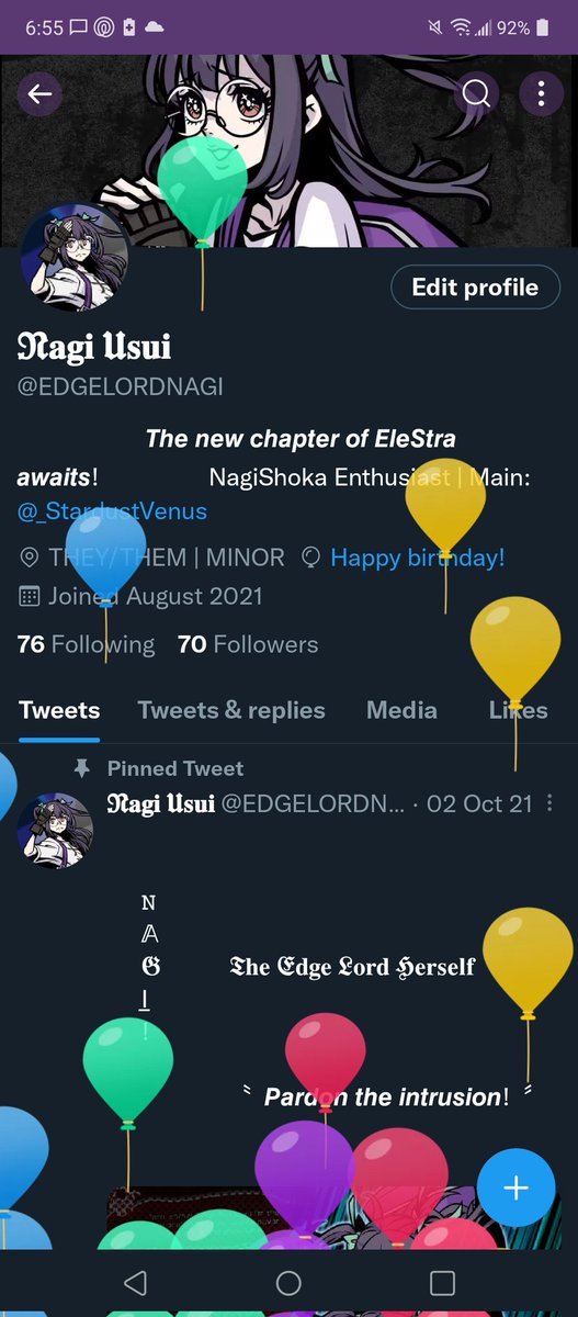 // Happy Birthday me! 🥳