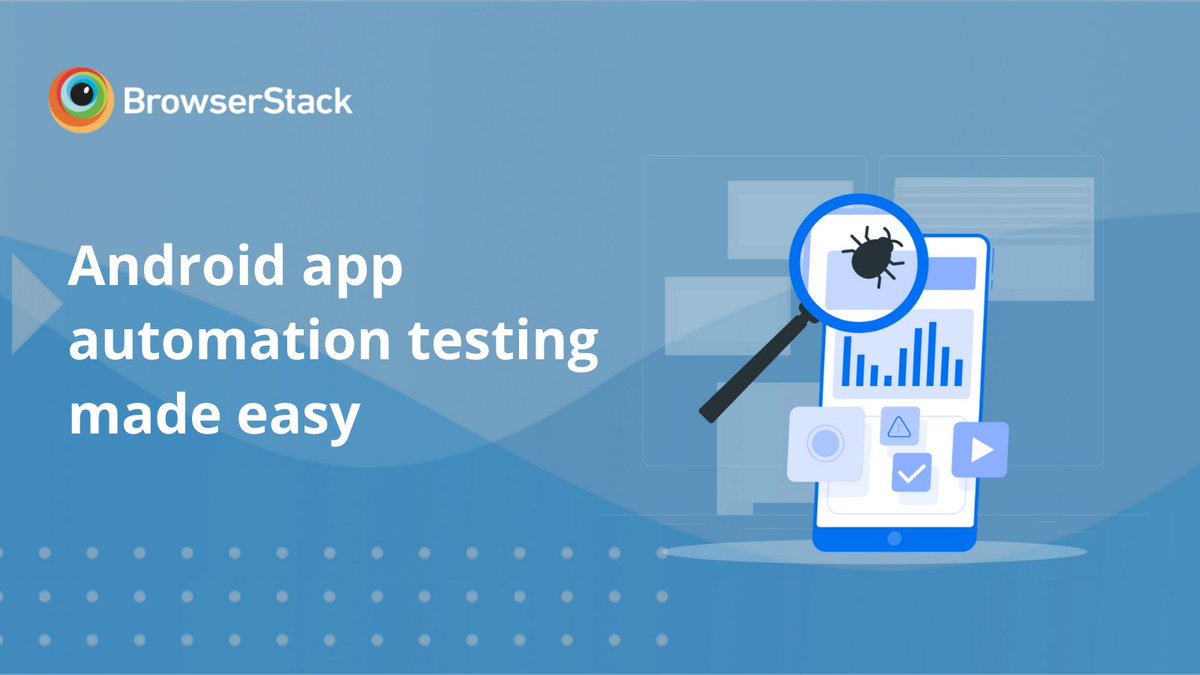 browserstack's tweet image. With Android having more than 70% market share, testers need a robust process to test #AndroidApps. 🦾

Learn more about the top Android #AppAutomation testing tools and best practices. 💡

Read more 👉 ow.ly/lg3x50HuBsM 👈