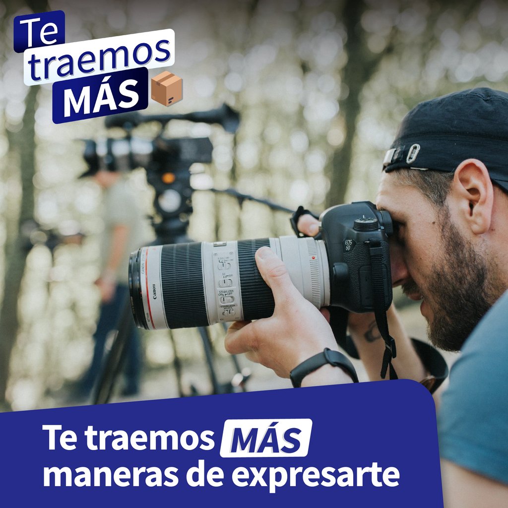 ¡Deja que tu arte evolucione! #TeTraemosMÁS