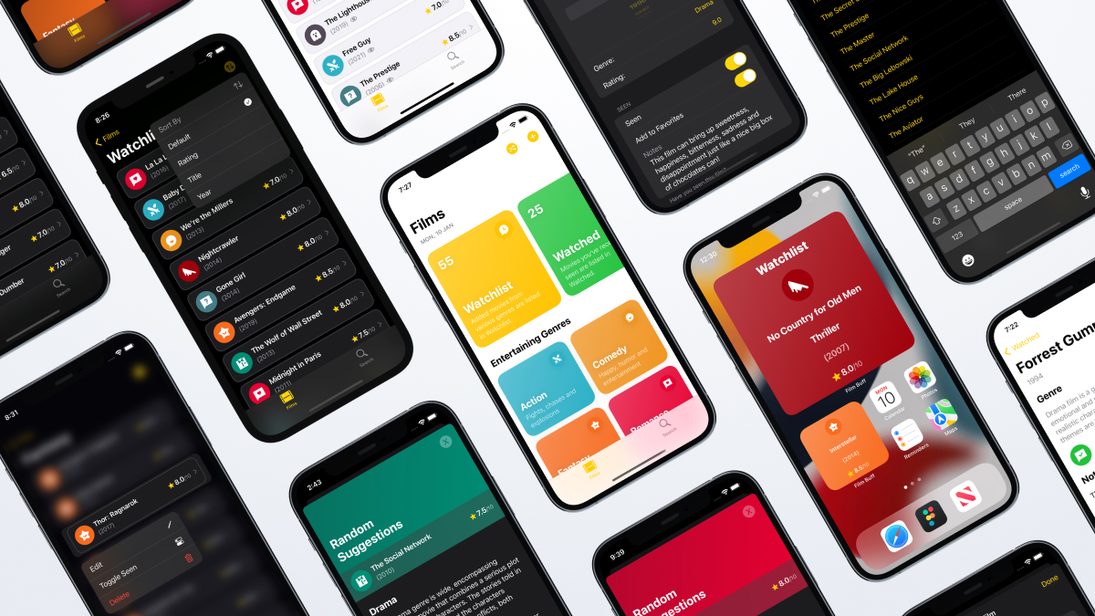 atacodes's tweet image. Hey iOS Devs! I just released my first app! 🎉
Film Buff - Journal & Tracker
🚀 Add, Favorite, Search, Sort Films
🔮 Get random watchlist suggestions (+ widgets)
🍿 And more @FilmBuffApp
apps.apple.com/us/app/film-bu…
RTs ❤️ appreciated!
Tech, design and more 👇
#iOSDev #indiedev