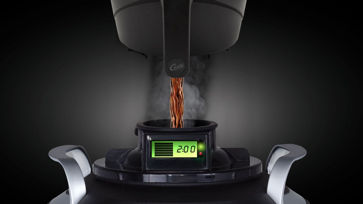 Strong beverage sales depend on keeping coffee fresh and available throughout the day. Add a Curtis Thermal FreshTrac® (TFT) to a ThermoPro server and monitor freshness, time, and volume without any additional labor or effort! #wilburcurtisco #FreshTrac #freshnessataglance