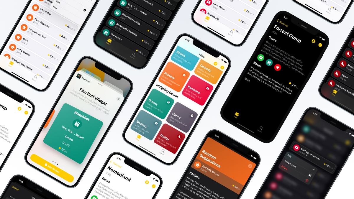 atacodes's tweet image. Hey iOS Devs! I just released my first app! 🎉
Film Buff - Journal & Tracker
🚀 Add, Favorite, Search, Sort Films
🔮 Get random watchlist suggestions (+ widgets)
🍿 And more @FilmBuffApp
apps.apple.com/us/app/film-bu…
RTs ❤️ appreciated!
Tech, design and more 👇
#iOSDev #indiedev