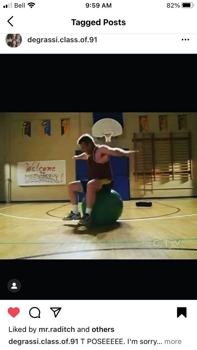 Jumping with excitement for the launch of #Degrassi Voyager. Make it so!