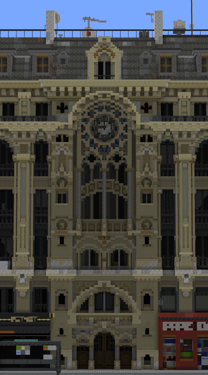 Immeuble Cathédrale
#Minecraft