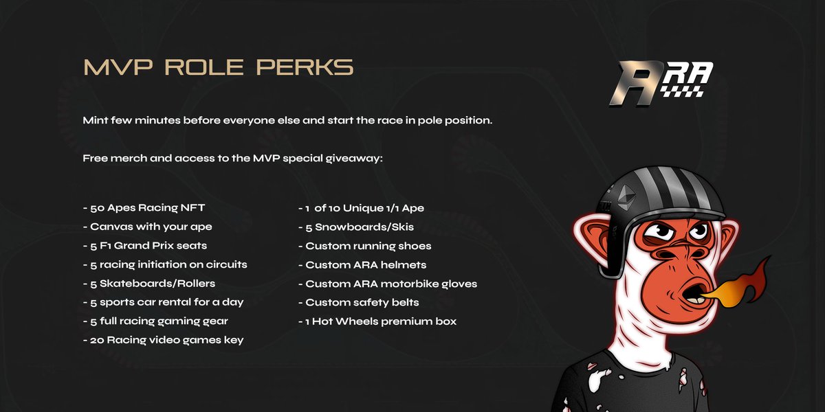 It's finally time for the academy to reveal the real perks of the MVP role! 🏎️💨

discord.gg/aperacingacade…