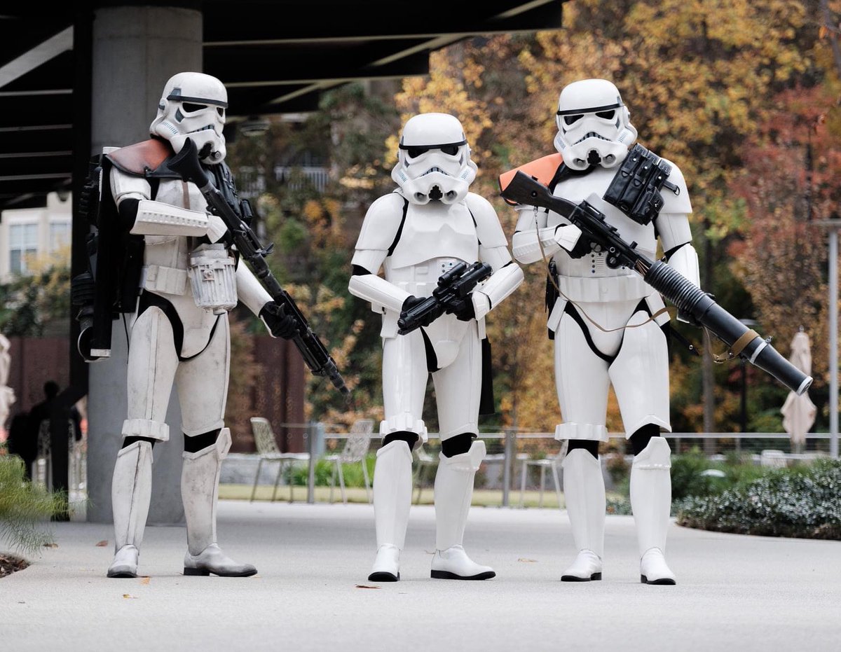 501st Legion Georgia (@ga501st) on Twitter photo It’s Friday! Let’s end the week on a high note and find some droids. 🔍👀 #TGIF #TheSearchContinues
<a href="/501stLegion/">501st Legion</a>
#stormtrooperlife #starwarsfan #starwarscosplay #badguysdoinggood #501stlegion It’s Friday! Let’s end the week on a high note and find some droids. 🔍👀 #TGIF #TheSearchContinues
<a href="/501stLegion/">501st Legion</a>
#stormtrooperlife #starwarsfan #starwarscosplay #badguysdoinggood #501stlegion