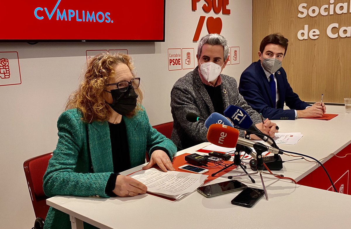 PSOECantabria's tweet photo. “En la #ReformaLaboral la #igualdad y la no discriminación entre hombres y mujeres es algo transversal. Si hablamos de temporalidad, en el año 2020 estaban con contratos temporales el 25,7% eran mujeres y el 22,6% eran hombres”

🗣@IsabelCabezon 
#Cumplimos https://t.co/hRTaVNHiQs