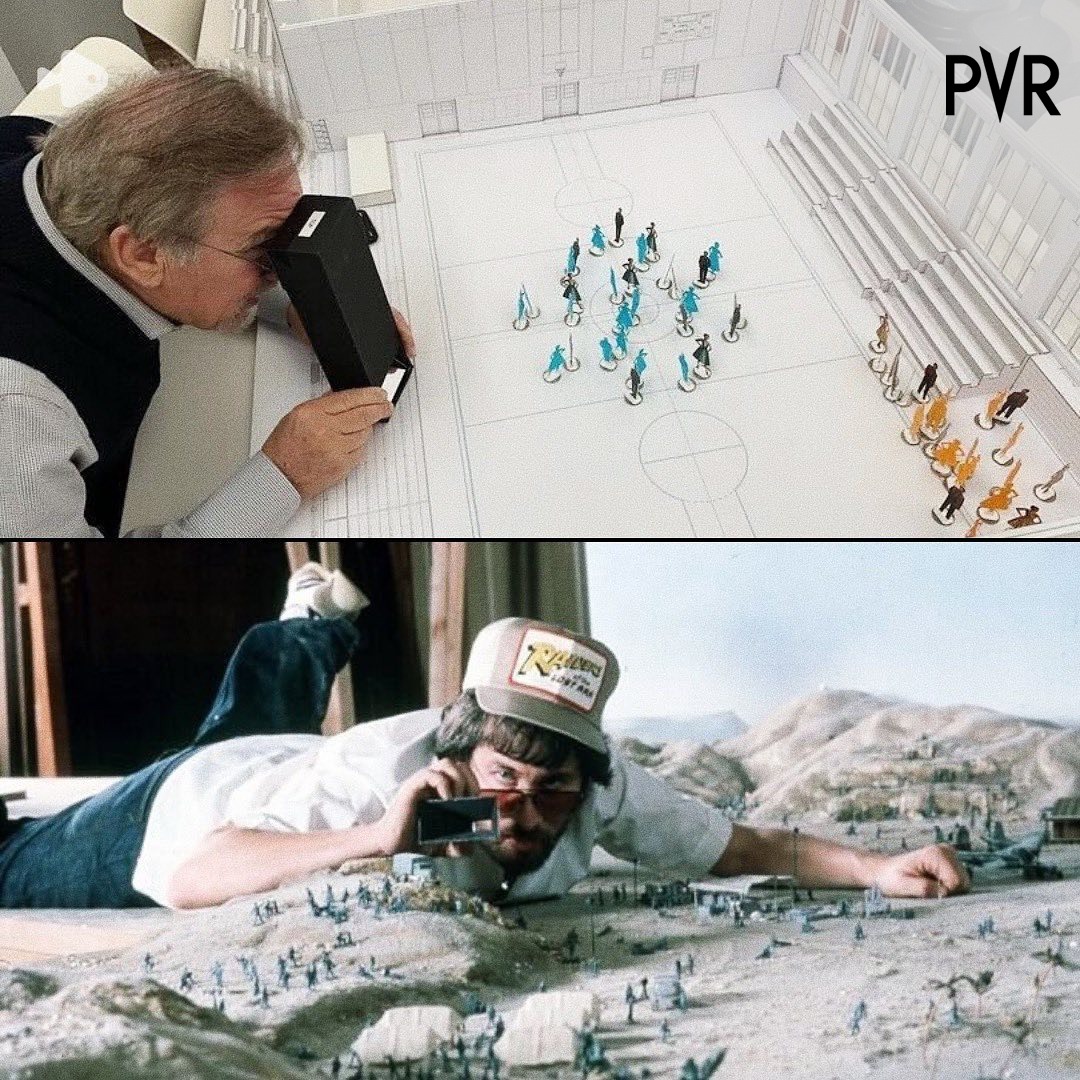 _PVRCinemas's tweet photo. Steven Spielberg preparing a scene for ‘West Side Story’ (2021) and ‘Indiana
Jones: Raiders of the Lost Ark’ (1981).
.
.
.
#PVR #PVRCinemas #stevenspielberg #westsidestory #indianajones
#miniaturesets #indianajonesraidersofthelostark #hollywood
#behindthescenes #bts https://t.co/DSo0ltadM1