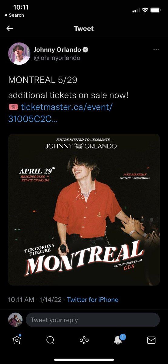 flawsera's tweet photo. @johnnyorlando 5/29? 🤣 https://t.co/izYKwz75g8